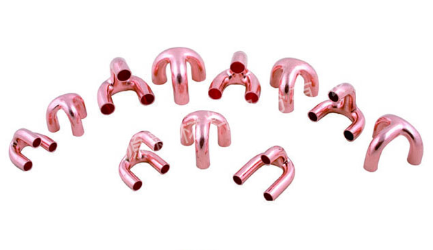 銅擠壓三通件三